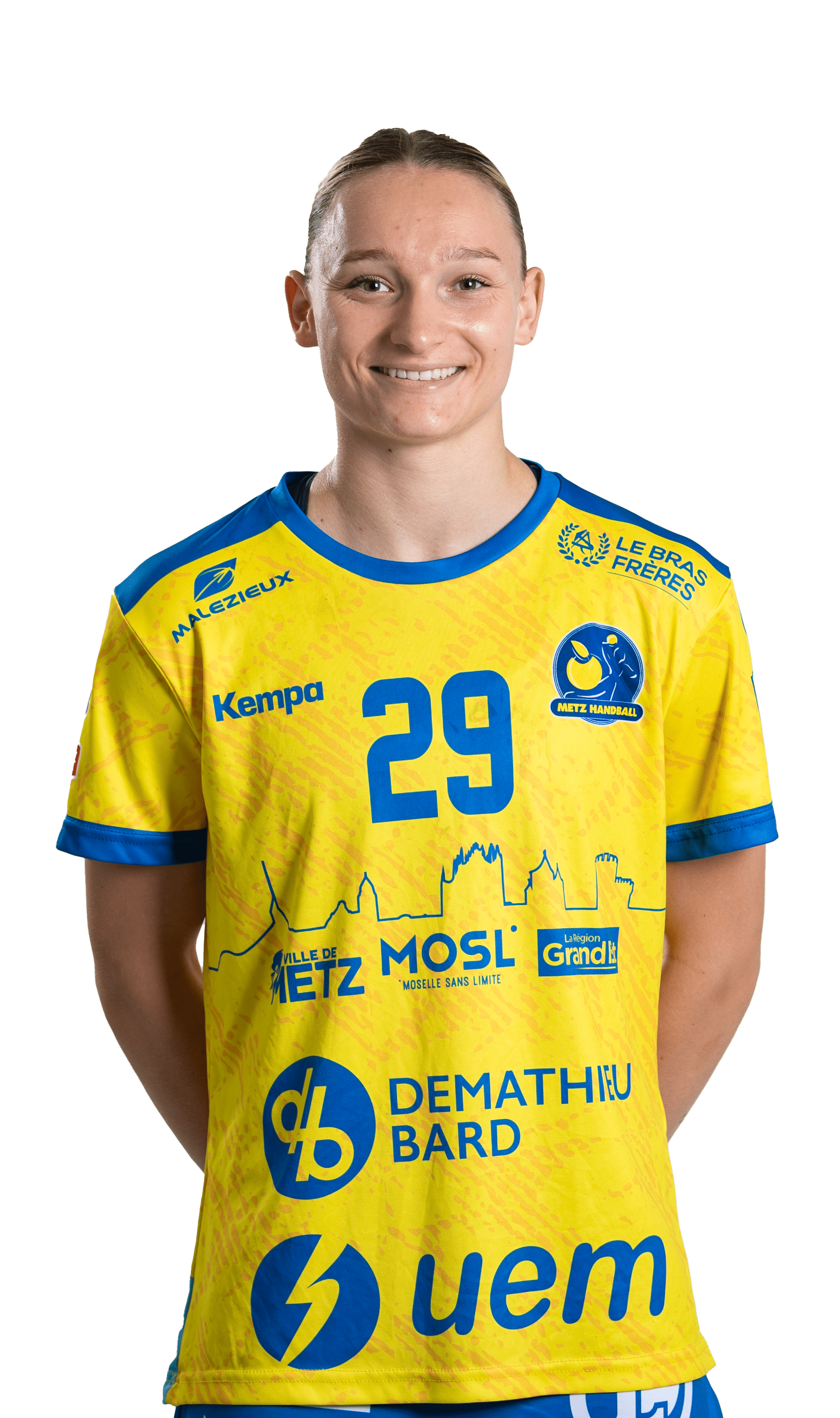 lena-grandveau - Demi-centre division 1 féminine de handball de Metz Handball