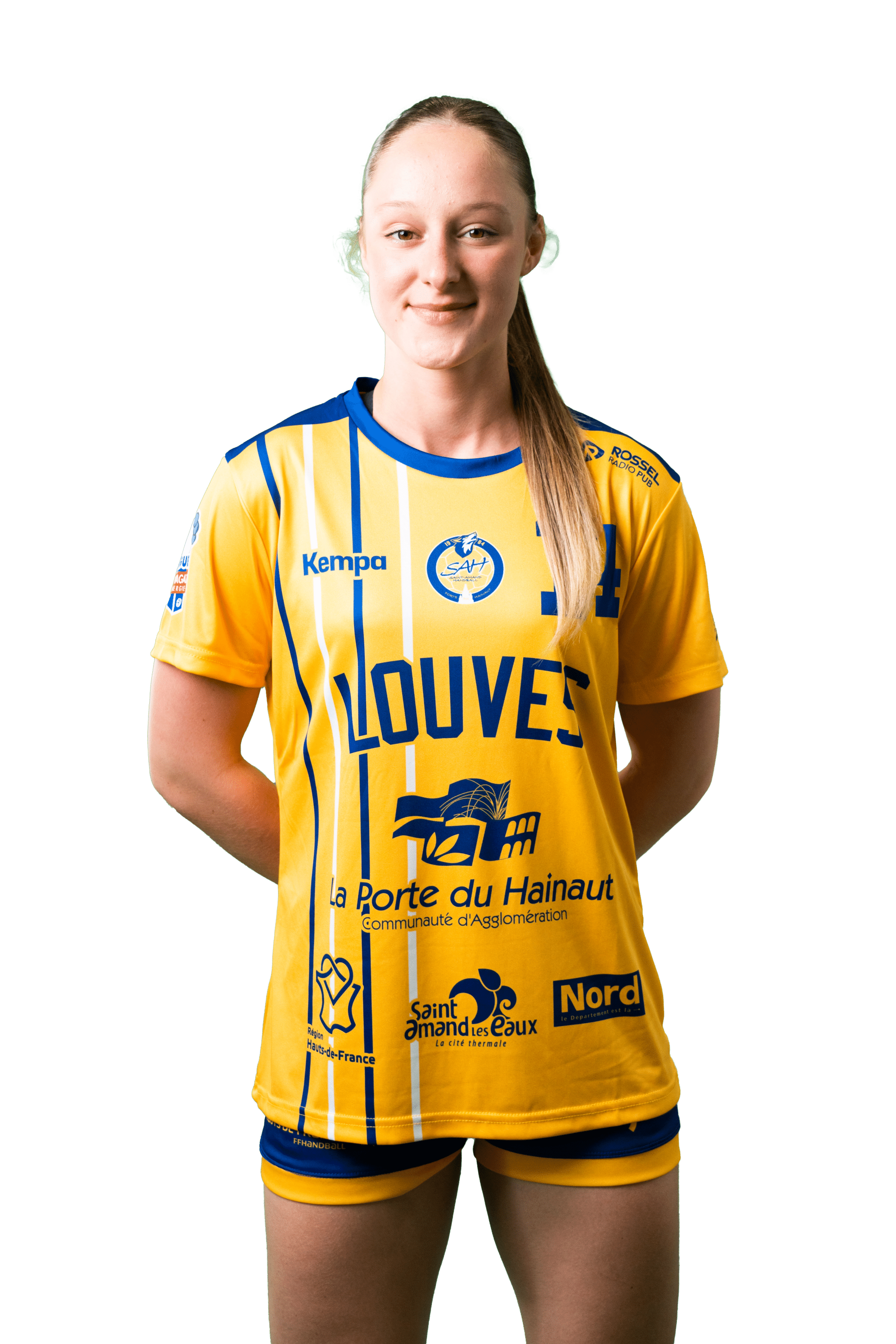 anaelle-vandeputte - Arrière gauche division 1 féminine de handball de St-Amand Handball – Porte du Hainaut