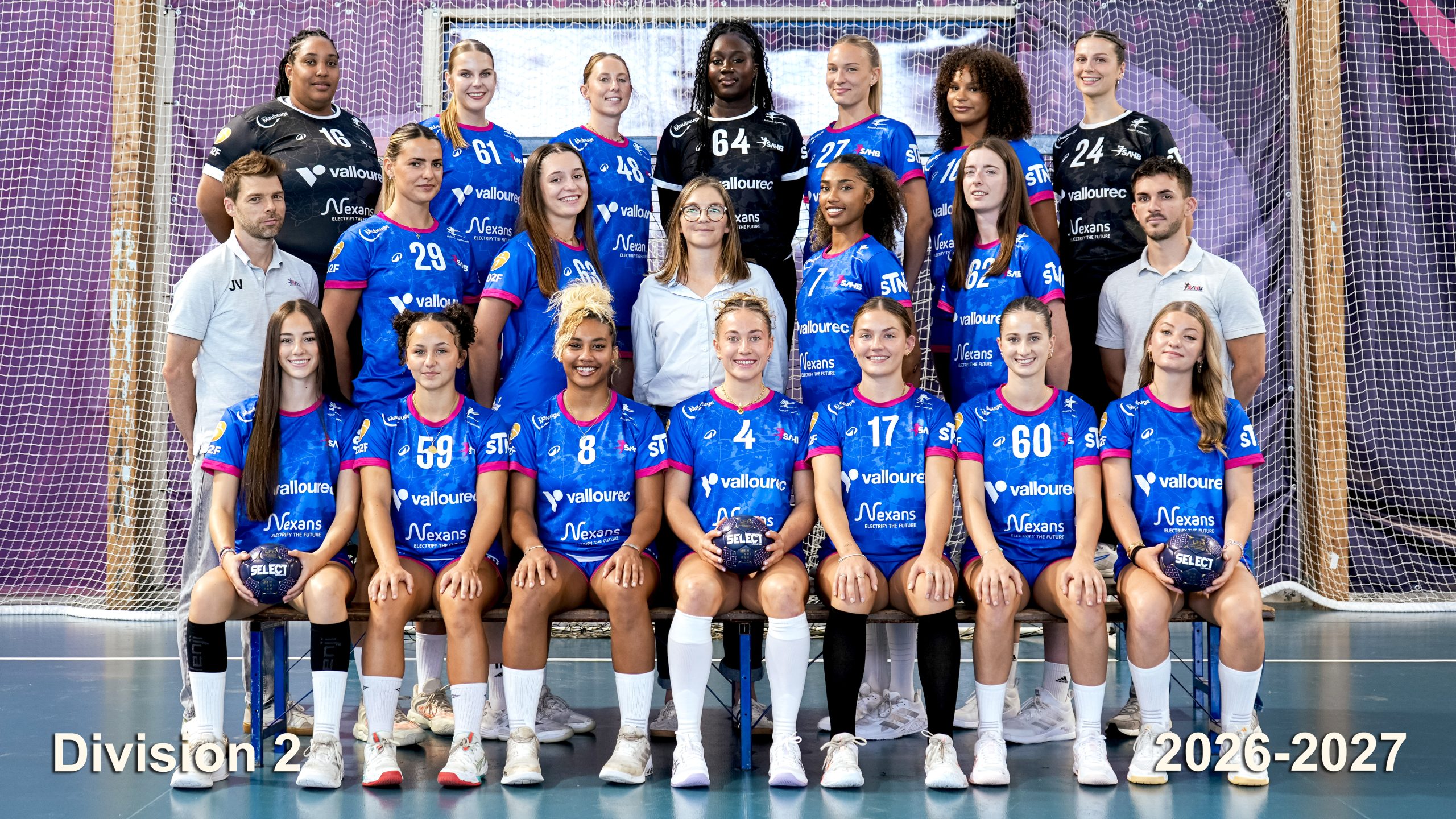 Equipe de division 2 de Handball de la Sambre Avesnois